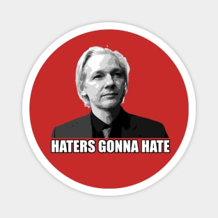 Haters Gonna Hate - Assange Magnet